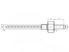 Pt100, Z-Einschraubf., Kl. A -100...+450 °C 50x3,0mm
